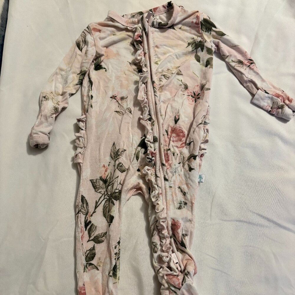 Posh Peanut 0-3 footie Pajamas